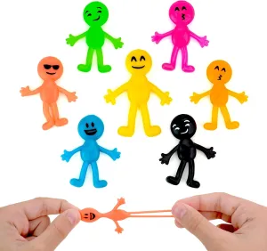- 100 Pcs Bulk Party Favors - Easter Egg Fillers - loyal routine banana Pinata & Goody Bag Stuffers - Vending Machine Toy Stretchy Emoji Toys - 2.5 Inch Small Figurines for Kids 