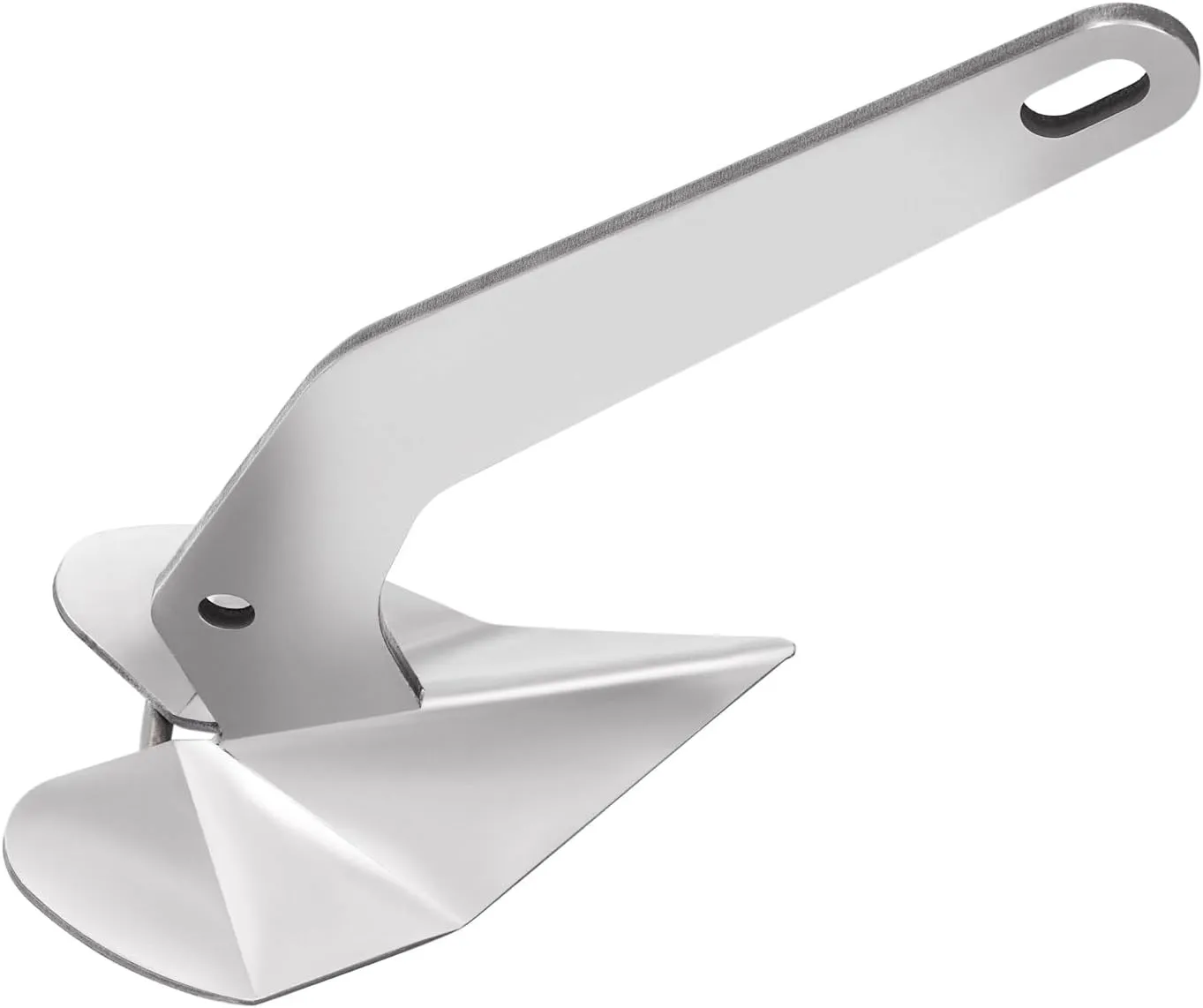 / 21lb / 22lb / 32lb / 35lb / 43lb Wing Style Triangle Anchor for Small Yacht 10LBS Stainless Steel Delta Anchor, talent spit reckless Wing Style Boat Anchor Marine Heavy Duty Triangular Anchor 10lb / 14lb / 17lb /18lb 