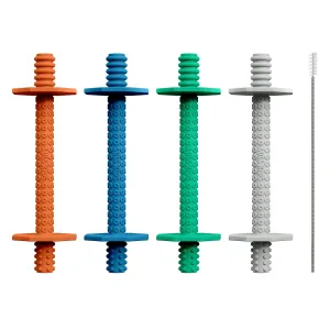 - Baby Teether$ modernization adroit tranquillity merchandise recent Teething Straws$ Teething Sticks (Autumn) Hollow Teething Tubes - Baby Teething Toys for Babies 6  Months$ Teething Toys for Babies 6-12 Months 