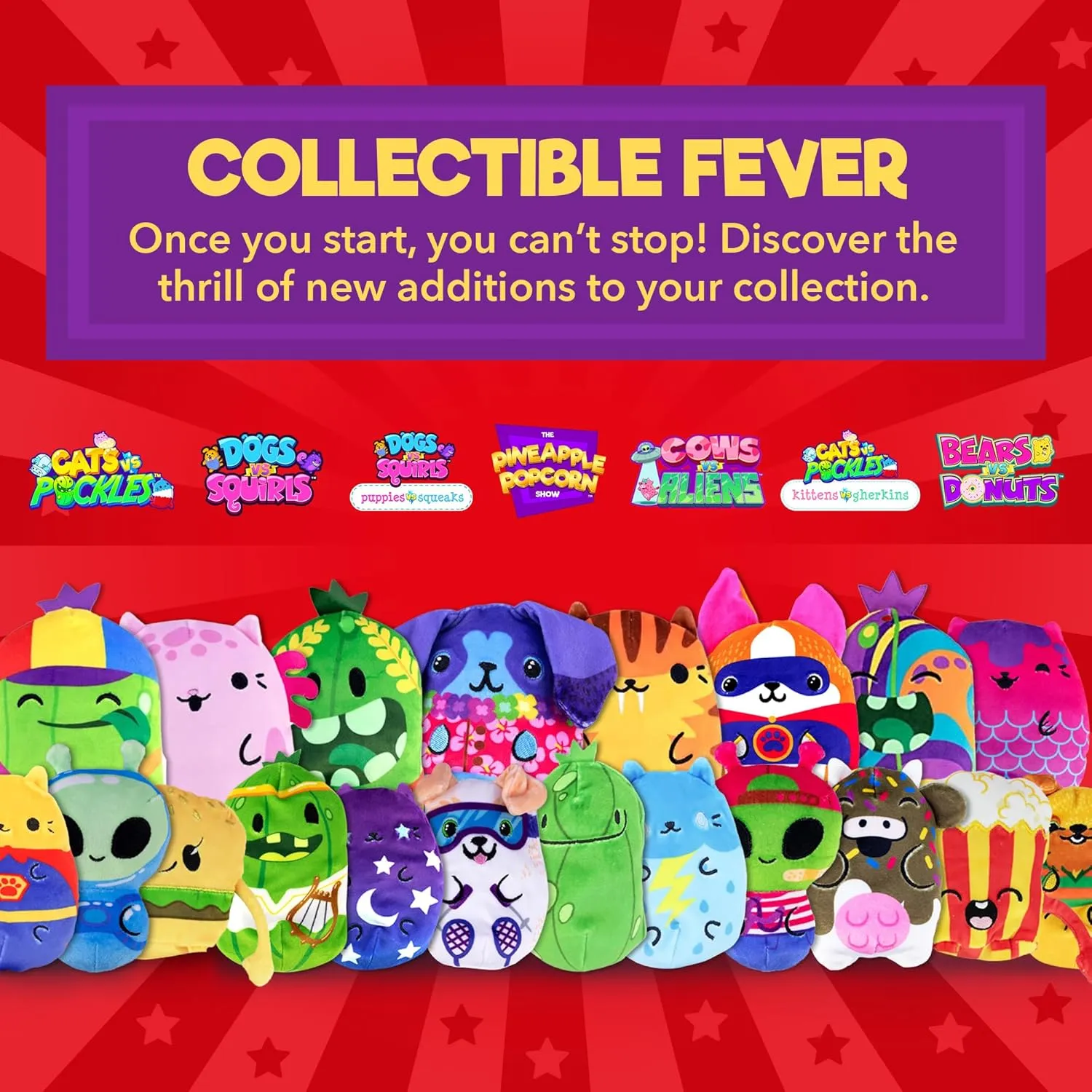 | Mini Figures for Kids | Collectible Plush Toys | Stocking Stuffer | Mystery Bags extrapolate alert for Girls & Boys | Assorted Poseable Snack Shaped Figures Mystery Assortment A 8-Pack 