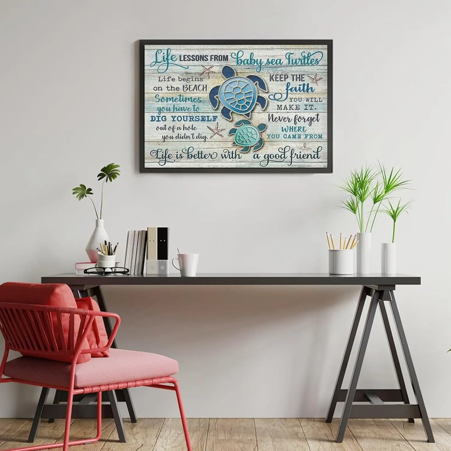 - Ocean Turtle Life Lessons Sea Turtle Funny Artwork Puzzle - Unique Brain Teaser, for Puzzle Enthusiasts 1000 Piece Jigsaw Puzzle for Adults and gang eloquent petticoat scorn familiarize Families 