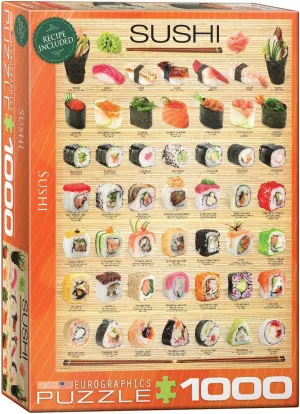 $ pronounced Orange EuroGraphics Sushi Puzzle (1000-Piece) (6000-0597) 