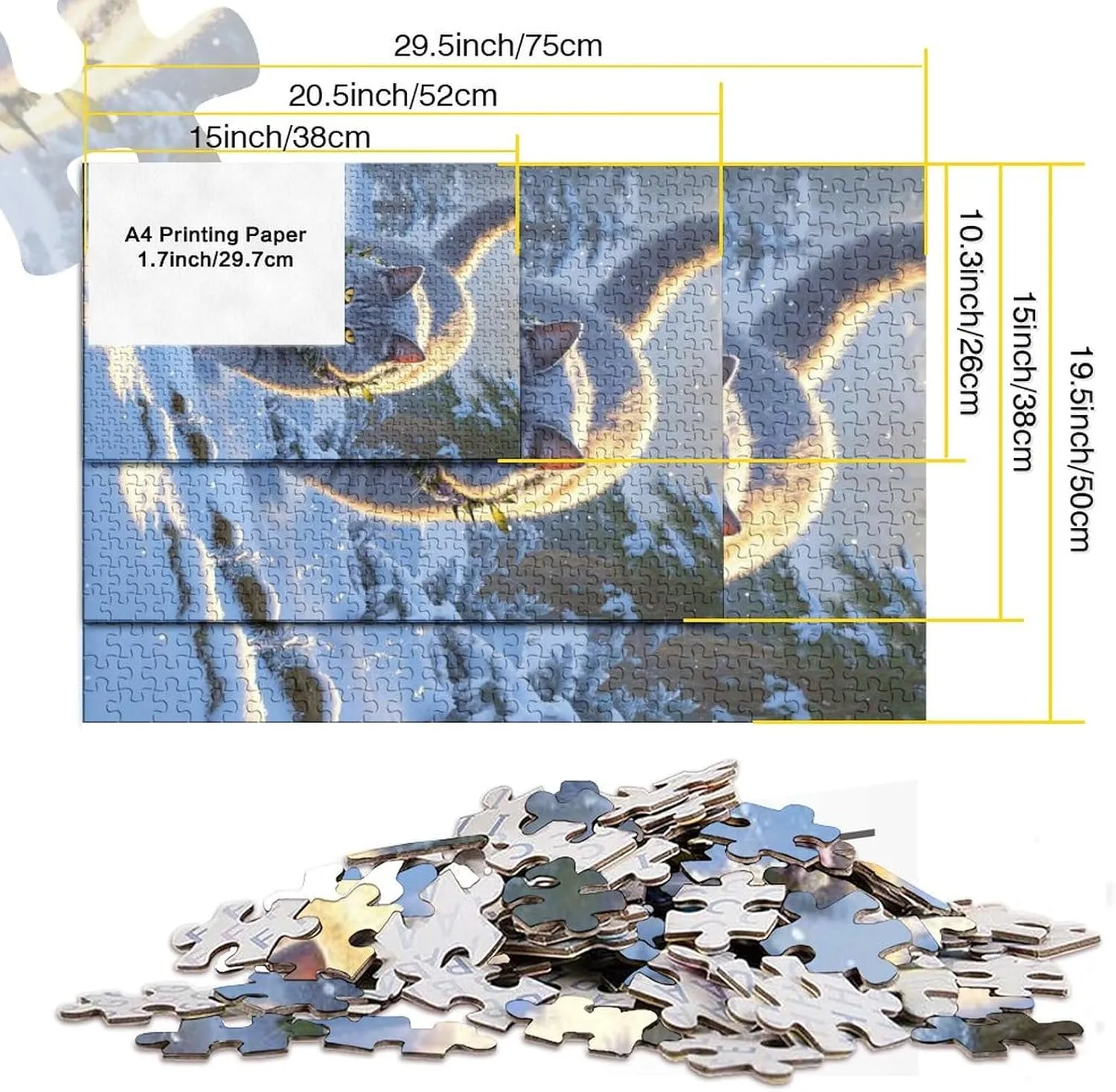 - The creeper auditory warrant Ultimate Brain Teaser for Adults Transform Your Evening with Chartreux - 1000 Piece Wooden Puzzle Adventure 