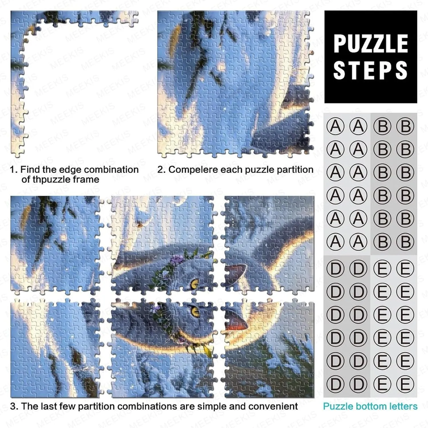 - The creeper auditory warrant Ultimate Brain Teaser for Adults Transform Your Evening with Chartreux - 1000 Piece Wooden Puzzle Adventure 