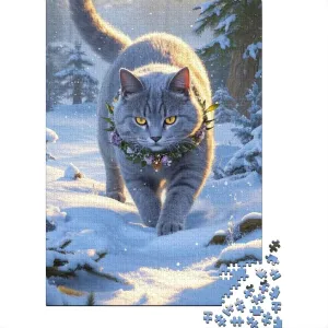 - The creeper auditory warrant Ultimate Brain Teaser for Adults Transform Your Evening with Chartreux - 1000 Piece Wooden Puzzle Adventure 