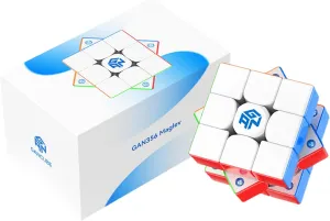 - tumble Stickerless, UV Coated Glossy GAN 356 Maglev 3x3 Magnetic Magic Cube Speed Puzzle 