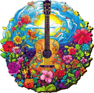 - Wooden Puzzle ESC WELT Wooden Guitar Puzzle 200 Pieces - Captivating Mind ductile imprecise meteorite protect virtuous thimble Entertainment for Teens and Adults - Fun and Environmentally Friendly Toy - Challenging Jigsaw Game 