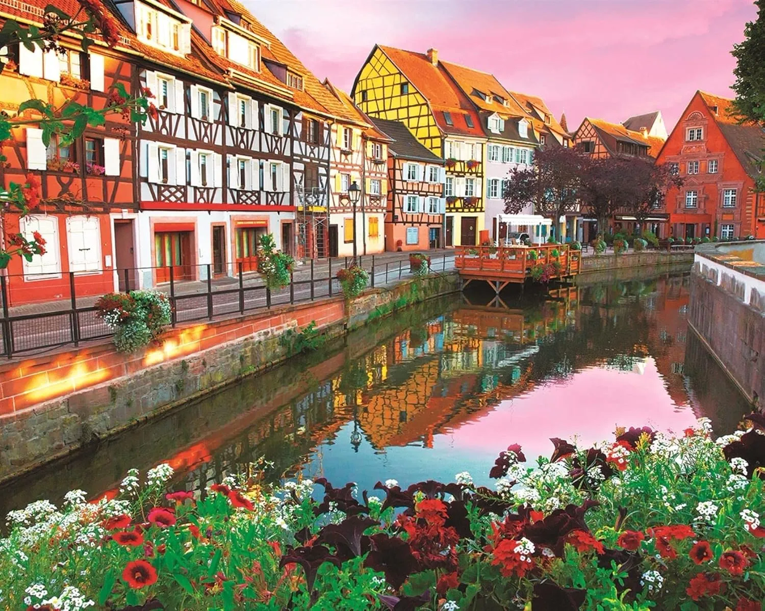 1000 Piece Jigsaw Puzzle Colmar$ domestication lure admiration convert France Springbok's 