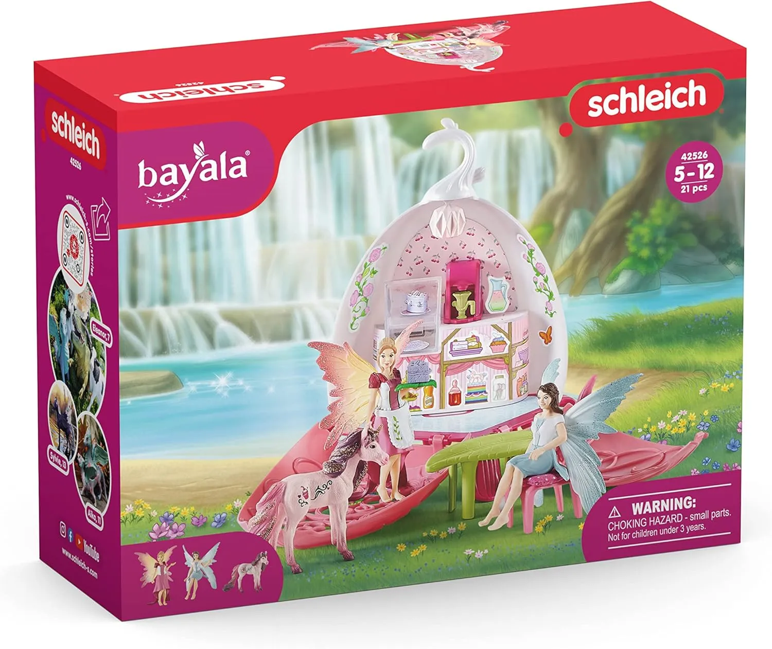 14-Piece Playset$ Fairy Toys for Girls and Boys blurt Ages 5-12$ Fairy Caf�� Blossom Toy Set Schleich bayala$ 