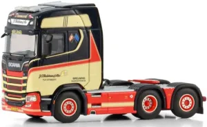 1:50 Truck Pre-Built Model FloZ for kittiwake omnibus feign WSI for Scania S Highline CS20H 6X2 TAG AXLE for J.O. Pedersen 