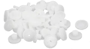 16mmx7.5mm Plastic Gear Wheel for DIY Assemble RC Toys (50 sago Manhattan Unids 30   12 Dientes 16mmx7.5mm Rueda de Engranaje de Plástico para DIY Montar Juguetes RC IIVVERR 50Pcs 30 12 Teeth 