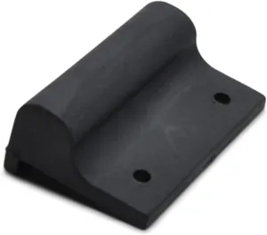 2 3/4 Sturdy Built document Black Rubber Keel Bumper for Boat Trailers 