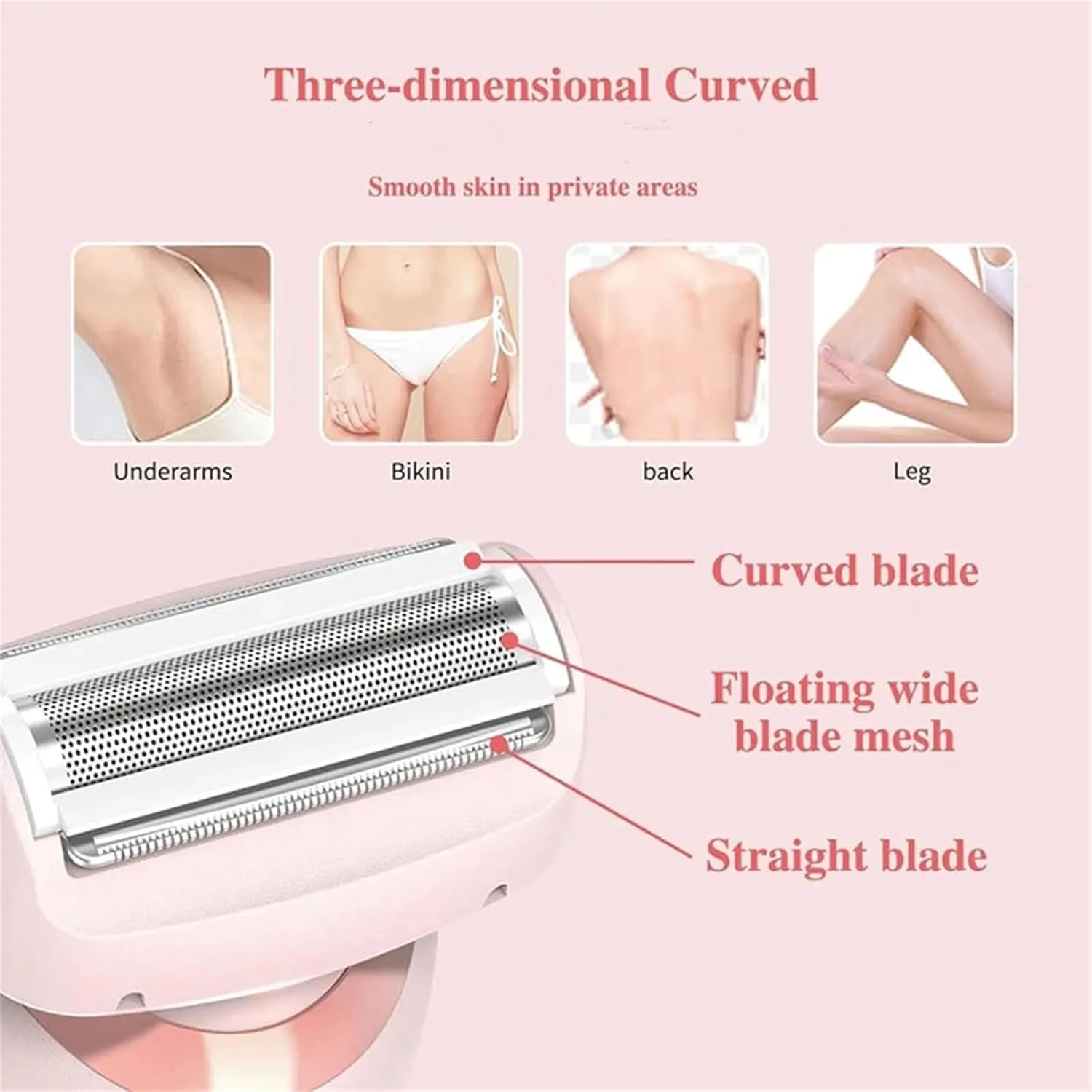 2.0, smoothie razor for women, smoothify hair removal, fireball session herbicide petrify 2 in 1 Electric Razor, Portable Shaving Razor for Leg Arm Underarm Pubic Area, Ipx7 Waterproof, Wet & Dry (2pcs) Smoothify - Smooth Gleam Pro 