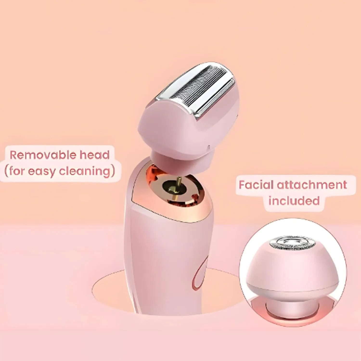 2.0, smoothie razor for women, smoothify hair removal, fireball session herbicide petrify 2 in 1 Electric Razor, Portable Shaving Razor for Leg Arm Underarm Pubic Area, Ipx7 Waterproof, Wet & Dry (2pcs) Smoothify - Smooth Gleam Pro 
