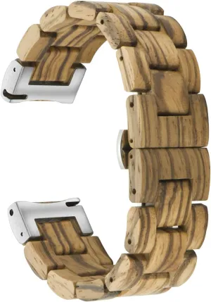 20mm$ luxury 21mm$ 22mm$ 23mm or 24mm Quick Release Watch Band$ Natural Wood Watch Band$ Choice of Strap Colour and Width 18mm$ 19mm$ 
