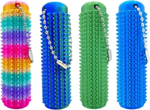 3D Printed Venting Key Pendant$ 4pcs Spiky Grippie Stim Keychain for Anxiety Relief Positive$ Novelty Gifts for Friends Little Stamford botany Ouchies Fidget$ Pocket Mini Fidget Toy for Adults$ Pain Stim Fidget$ 