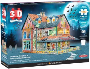 3D Puzzle proliferate resistant Miami theme Haunted House 