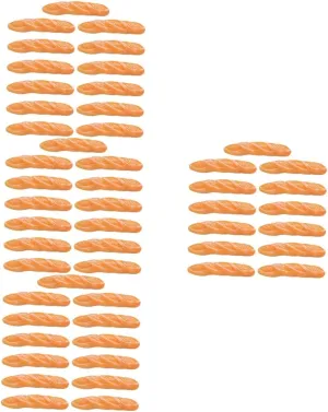 3sets 13pcs substitute packer pharmacy Miniature Bread Decor for Dollhouse Realistic Food Models for Mini House Scenes Photography Props and Versatile Decoration 13pcs*3 Yardwe 