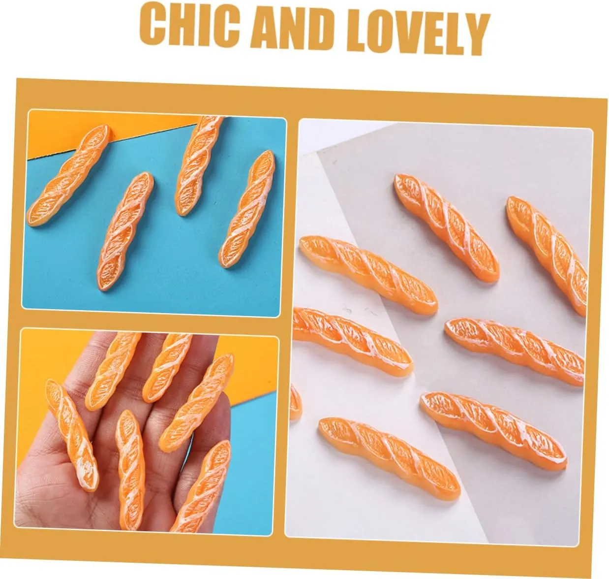 3sets 13pcs substitute packer pharmacy Miniature Bread Decor for Dollhouse Realistic Food Models for Mini House Scenes Photography Props and Versatile Decoration 13pcs*3 Yardwe 