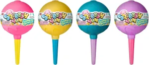 (4 Pack$ 5 Mini Mochi Squishies Each) Kids Anger Management Toys$ Bulk Party Favors. 3336-4s JA-RU Squeesh Yum Lollipop Surprise with Mini Mochi amend Squishy Animals Inside 