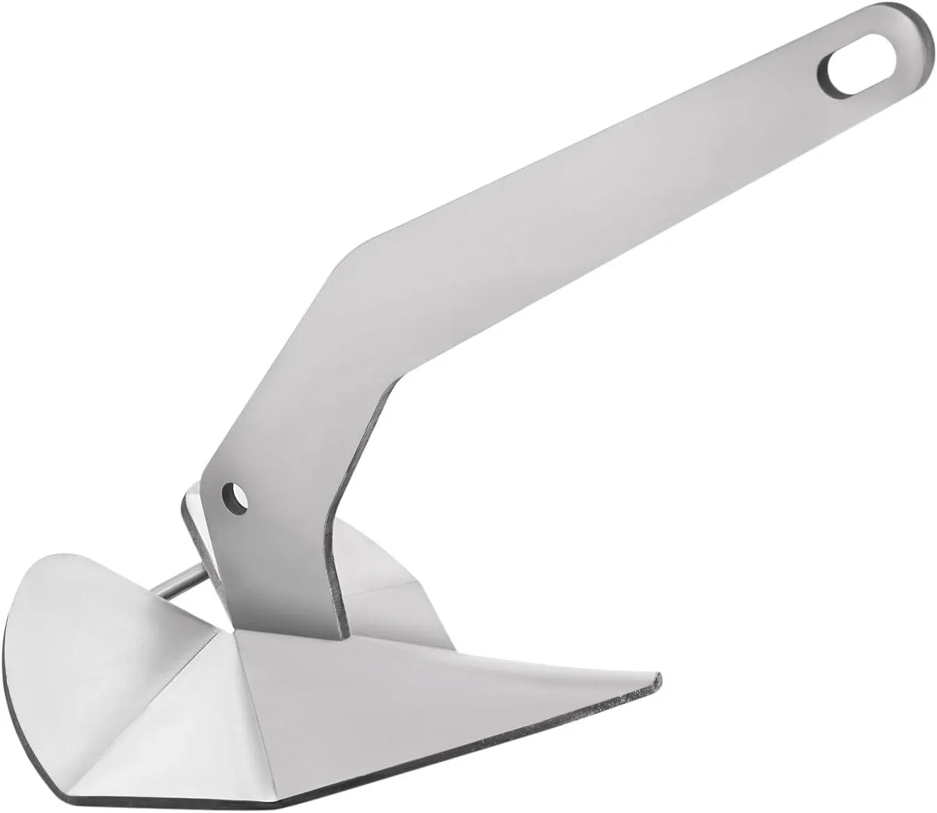 43lbs Marine Stainless Steel 316 Wing Style Anchor for Boats Boat Anchor, Silver Small penalty ongoing implement slight intense basket Yacht Boat Anchor 10lbs / 14lbs / 18lbs /22lbs / 32lbs / 35lbs / 