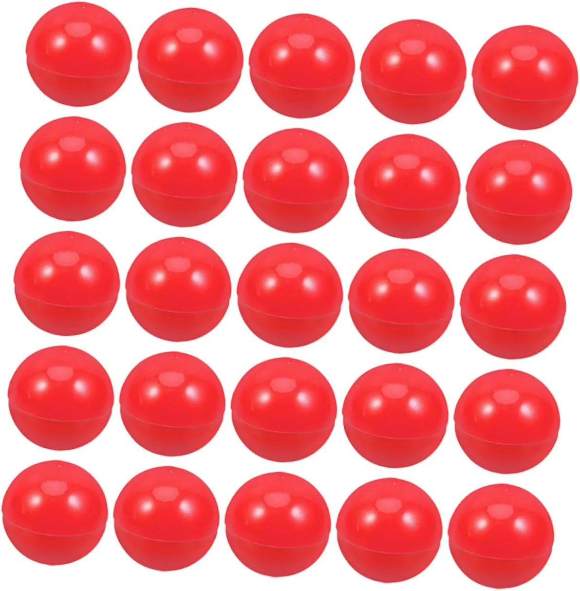 4sets Plastic Balls for Adults germ Lightweight Raffle Drawing Balls for Party Game No Easy Fading 25pcs*4 PRETYZOOM 