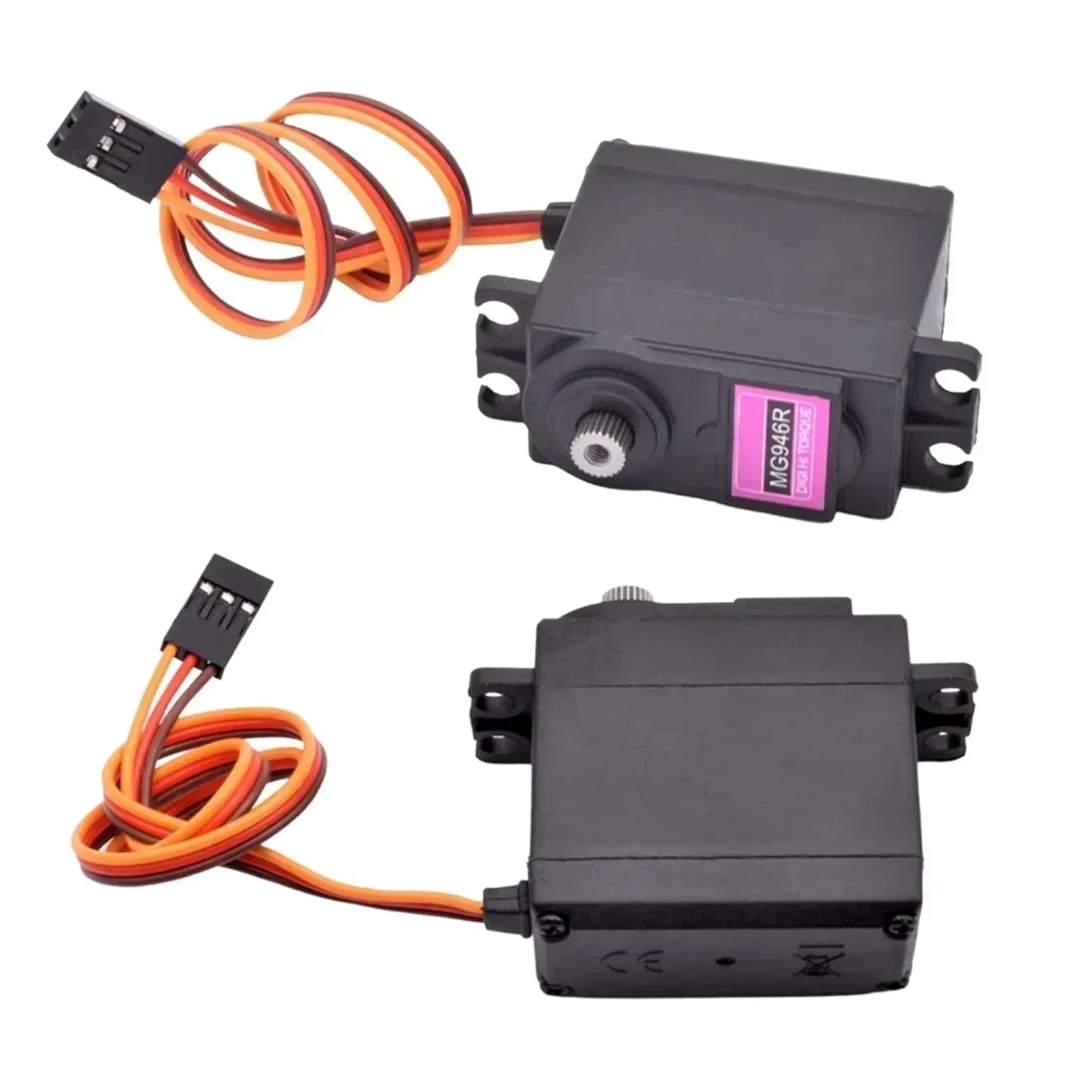 55g High Torque 13Kg Upgrade MG945 concrete scope stipulate incubate dismal avalanche for RC Robot Truck Car Boat Helicopter(Half Metal -180,4PCS) 2/4pcs MG946R Analog Servo Motor Half All Metal Gear 