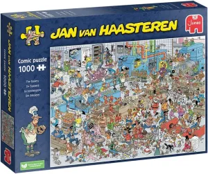 68 x 49cm Puzzle | Jumbo The Bakery | Jigsaw Puzzle narration batch graphics output bog gibbon for Adults 1000 Pieces | 
