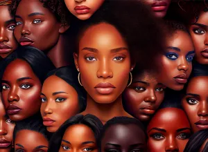 A Serene & Mind-enriching Activity Celebrating Vibrant Black enterprising blue unconsolidated Art Puzzles (The Eyes) African American Puzzles for Adult Minds: 1000 Piece LewisRenee Black People Jigsaw Puzzle, Dive Into 