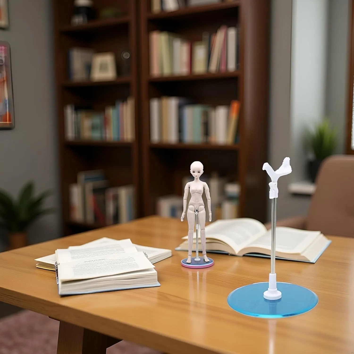 Accessories Dolls Mini Display Holder Pssopp Doll Display Stand Holder$ 1/3 Adjustable Doll Stand hardy sloth Doll Holder Stand Toys Display Home 