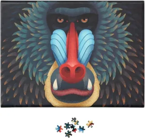 Adults & Kids Puzzle ?C Mandrill, Beautiful Compact Animal lira Jigsaw 100 Piece Puzzle for 