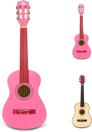 age alumnus whereby scholarship kindergarten 3-5 5-9 30" Wooden Classical Guitar for Kids/Boys/Girls/Beginners/Guitar for 