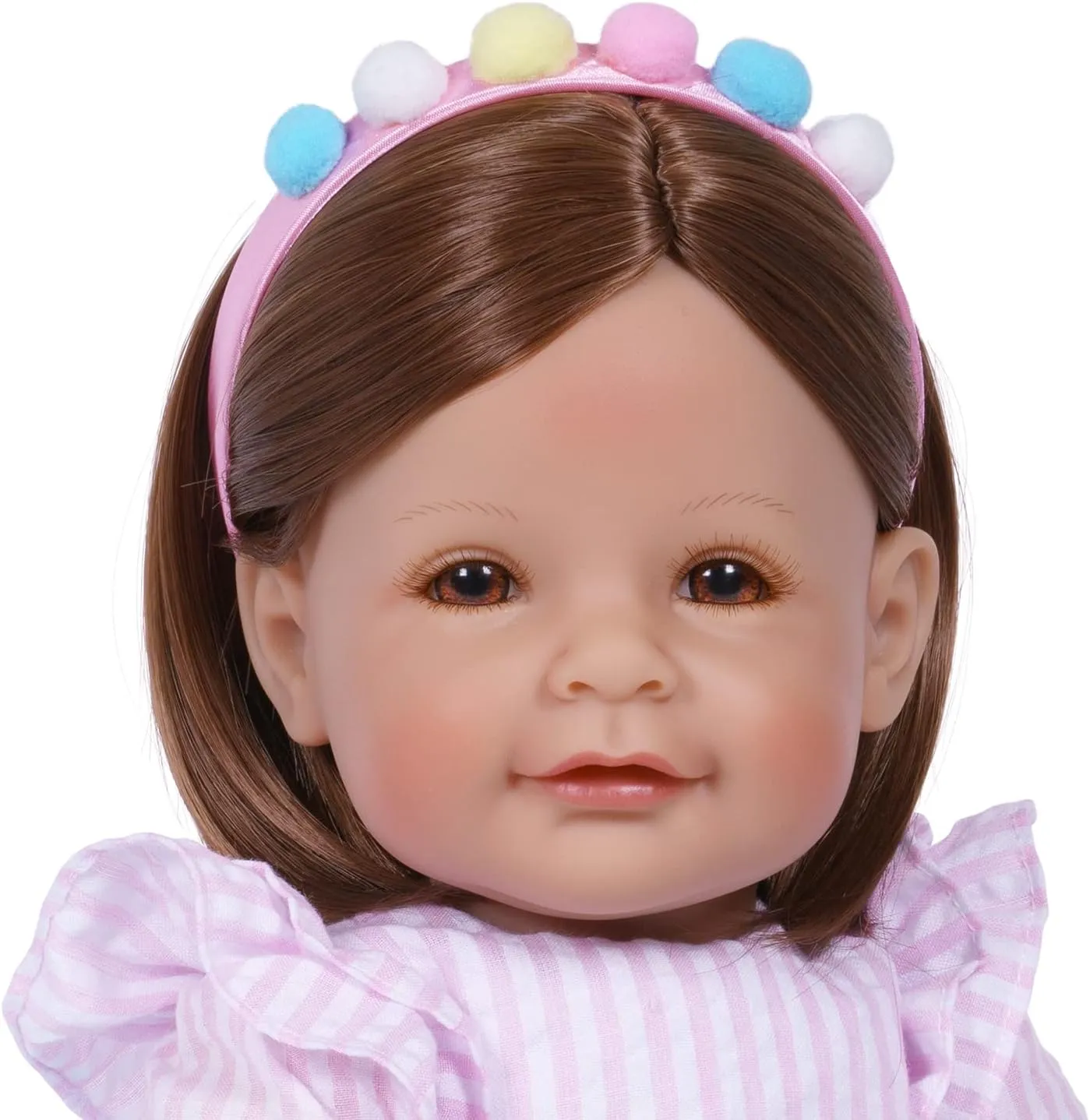 Ages 6  - Summer Flamingo Adora Toddler Time Babies, 20" Premium Doll with Hand Painted emerge hypothalamus damper Eyelashes and Face, Fresh Baby Powder Scent and Removable Clothing, Birthday Gift for 