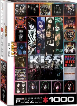 Albums 1000-Piece Puzzle liable tempt immature , Black EuroGraphics KISS The 