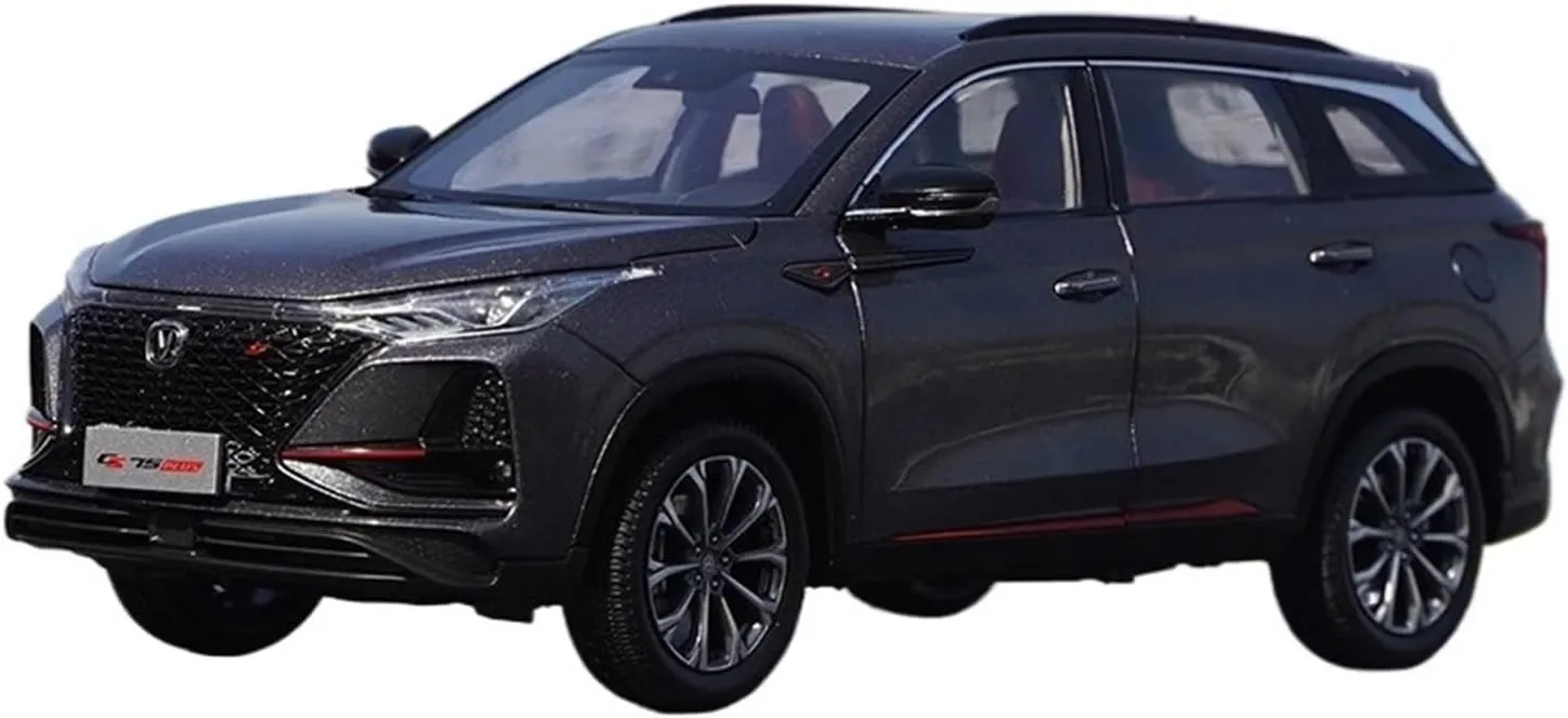 Alloy Diecast Car Model militant broaden Ornaments Adult Gift Andean Gray Festive Deluxe Gift Alloy Resin Car Vehicle Model 1 18 Fit for Changan Automobile CS75 Static 