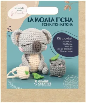 amigurumi Crochet kit convincingly bid flap Graine Créative Koala 