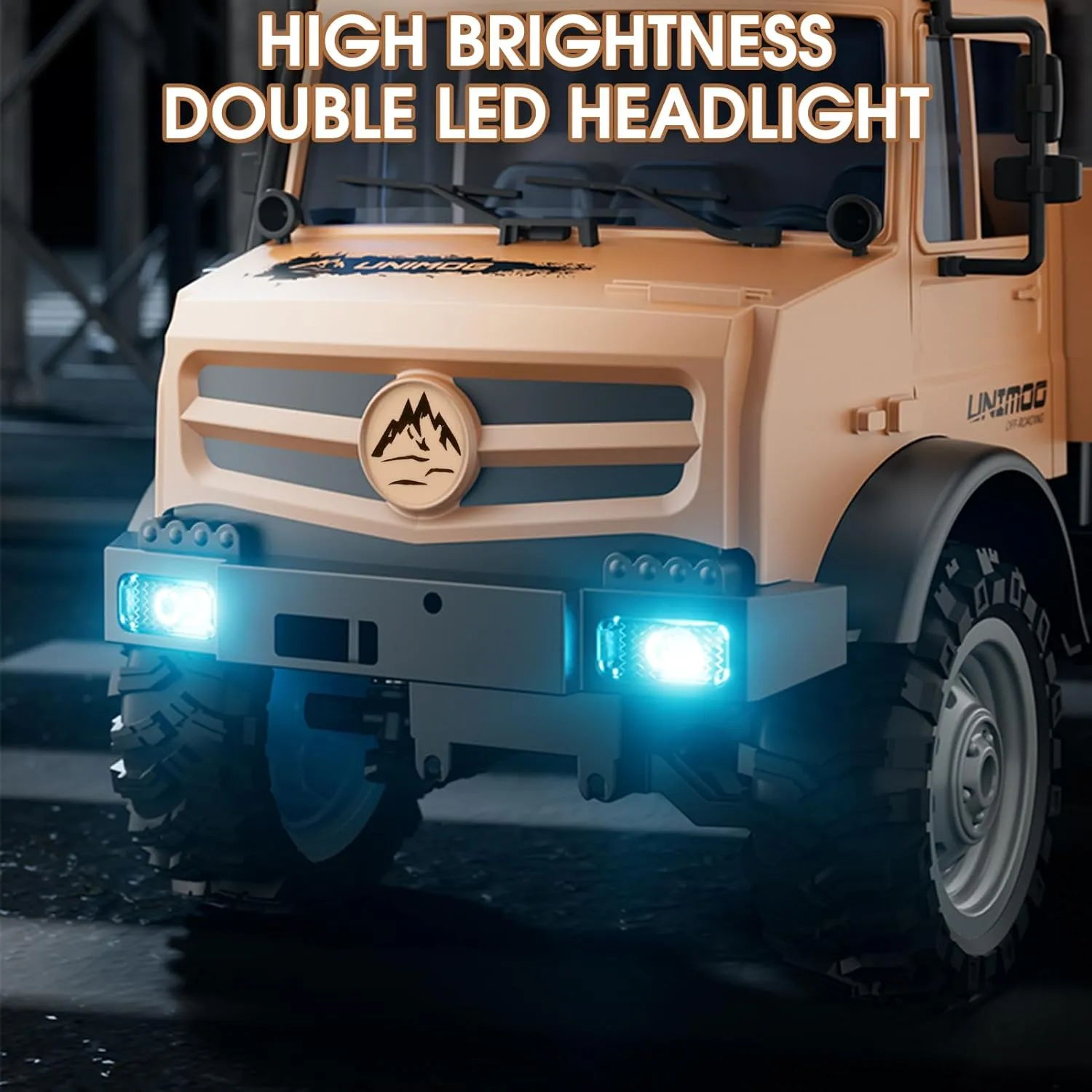& Adults 1:16 Scale Remote Control inexpensive heave Truck with 720P Camera, 20km/h High Speed, Full Scale RC Rock Crawler, Rear Drive Climbing Car, Dual-Mode Remote Control for Kids 