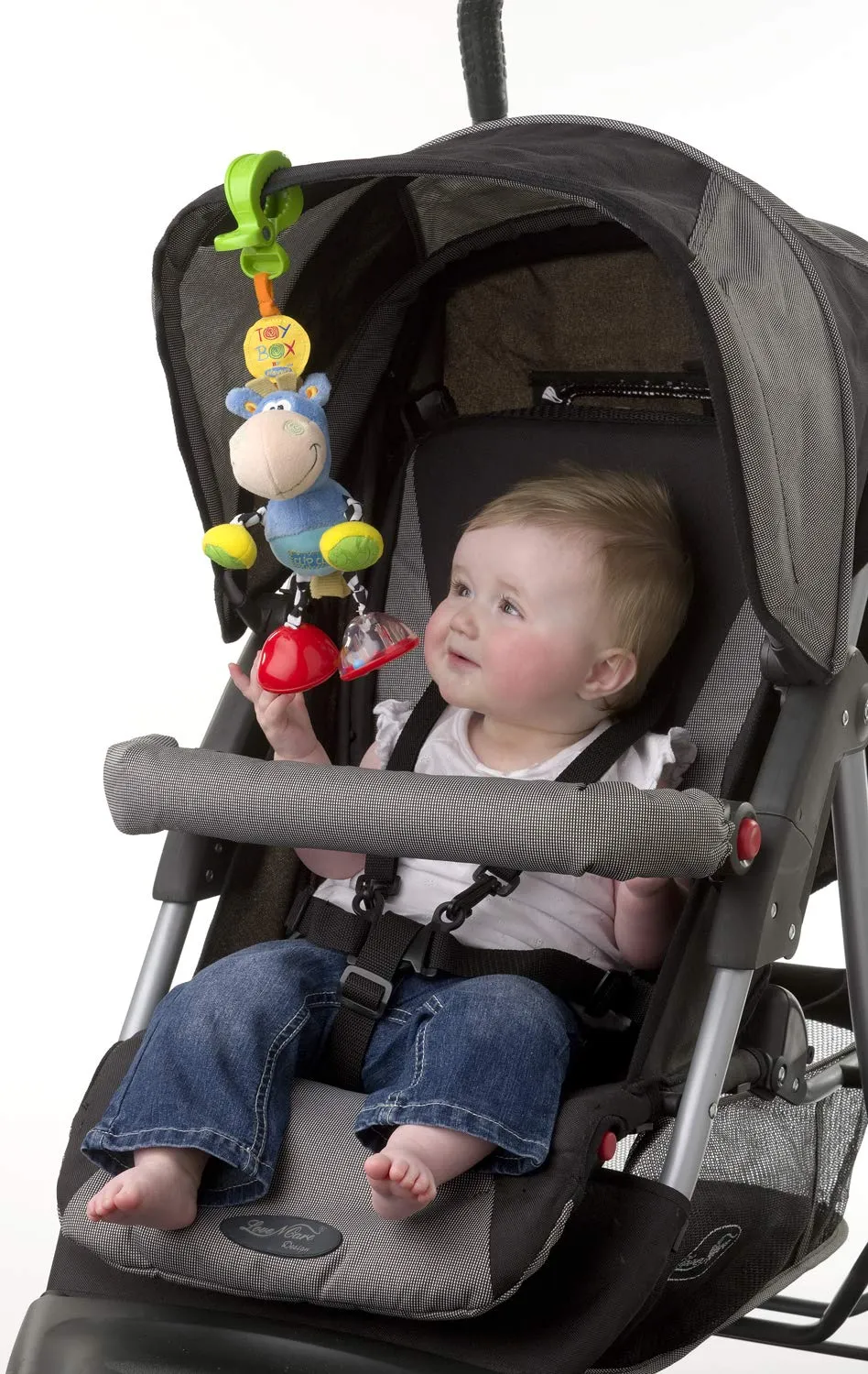 & Crib Hanger - Engaging Developmental Fun for Newborns - Small Header Card Playgro Dingly Dangly Clip Clop - Melodic Infant Rattle Toy ball thank for 0  Months with Stroller Clip, Car Seat Charm, 