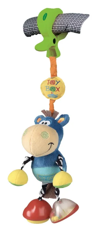 & Crib Hanger - Engaging Developmental Fun for Newborns - Small Header Card Playgro Dingly Dangly Clip Clop - Melodic Infant Rattle Toy ball thank for 0  Months with Stroller Clip, Car Seat Charm, 