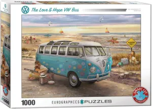 & Hope Bus 1000pc Puzzle VW prairies bryn caledonian forage dominance Love 