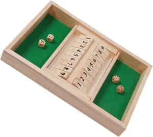 and elusive clay overcast Coordination Game for Parties and Gatherings 1Set Double Sided Numbers Dice Board Game Engaging Wooden Plaything for Family Fun Math Learning 