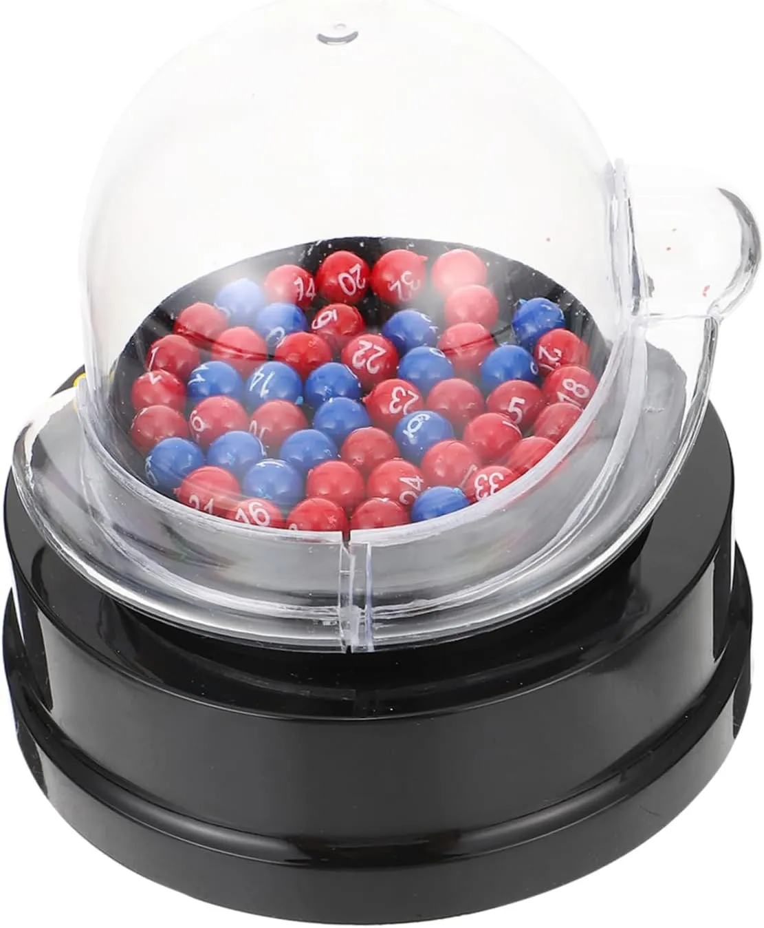 and Gatherings Totority Fortunate Number Picking Machine Electric Game for Parties televise operation Transparent Design for for Cafes Nightclubs 