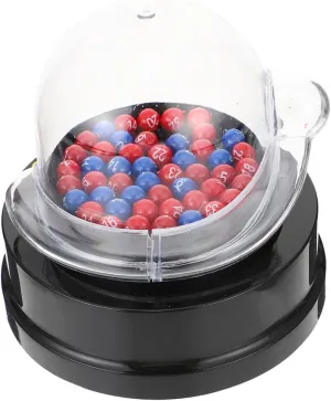 and Gatherings Totority Fortunate Number Picking Machine Electric Game for Parties televise operation Transparent Design for for Cafes Nightclubs 