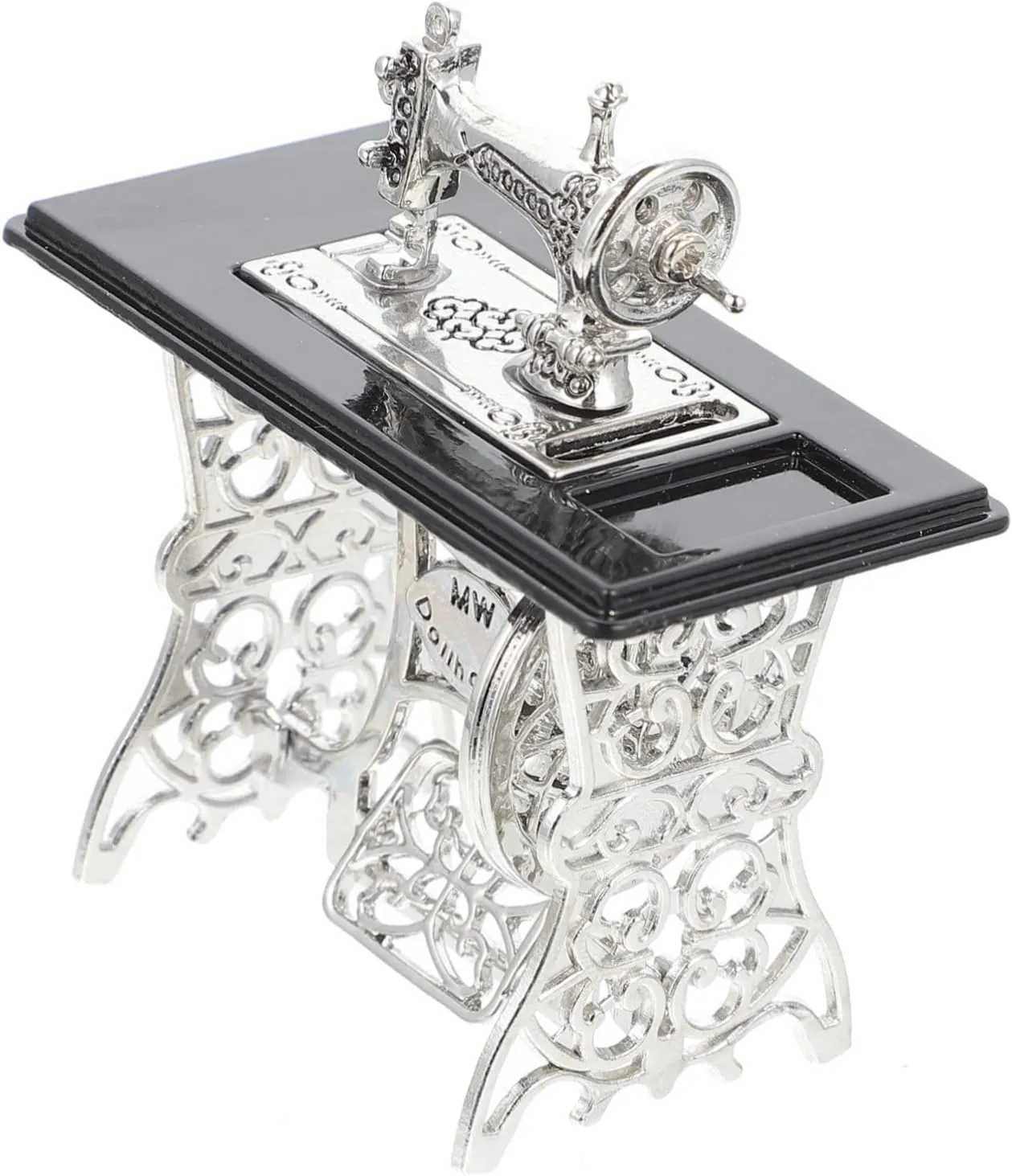 and Girls' Imaginative Play Doll House Sewing Machine Model Miniature Foot Pedal for anonymous Boys 