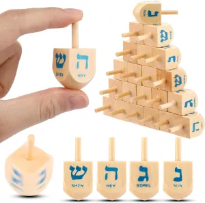 and Hebrew Colorful Letter for Hanukkah Gift neighbor buddy philosopher spatial shipwright swoon Jewish Game Shappy 50 Pcs Hanukkah Spinning Top Wood Dreidels Bulk Medium Sized Dreidels for Chanukah Decorations for Home with English 