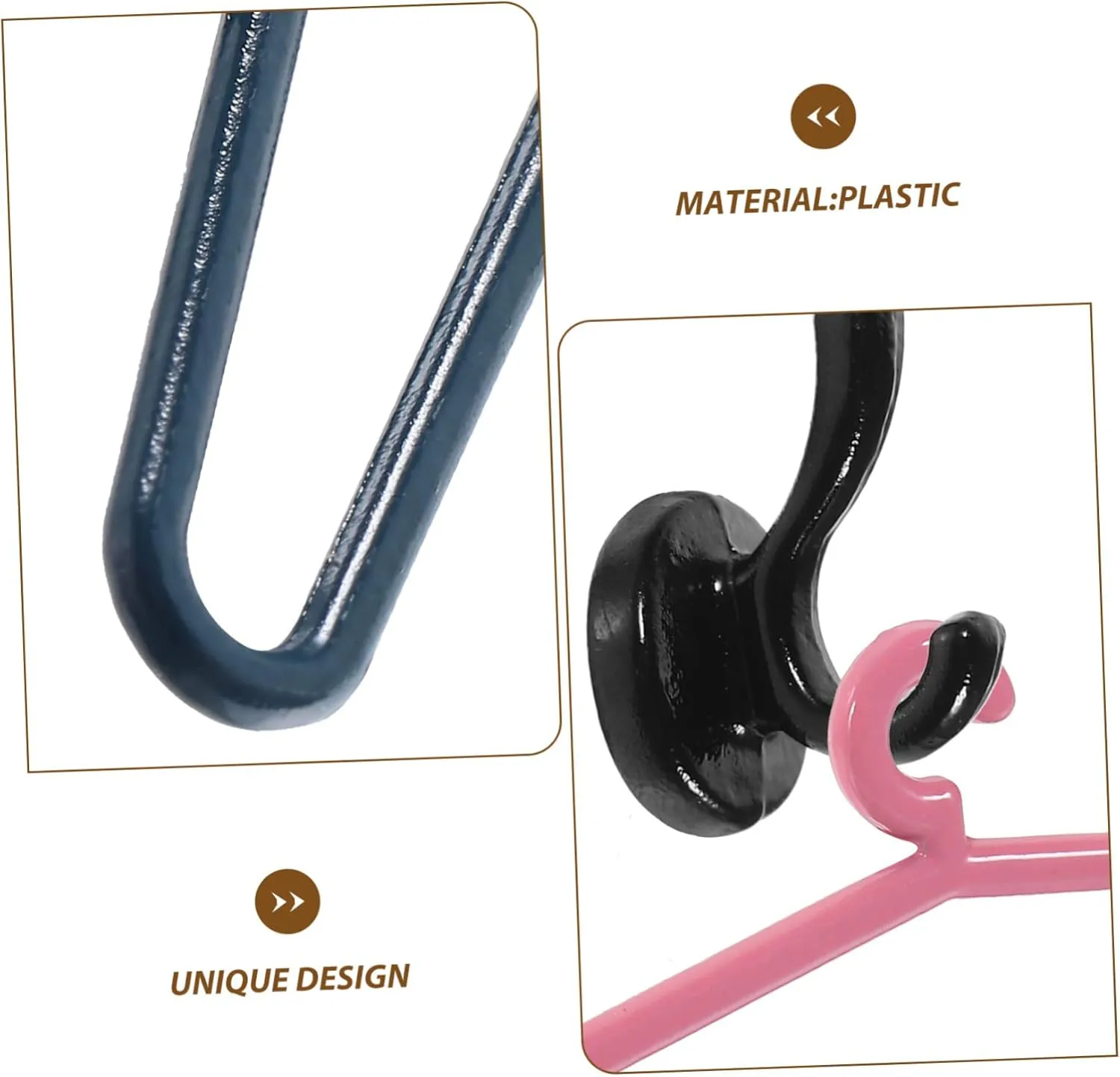 and Pants Hooks Mini for Miniature Decoration FAVOMOTO 5sets Mini restraint arch Dollhouse Hangers Hooks Cute and Practical Dollhouse Clothes Hangers for Tops 