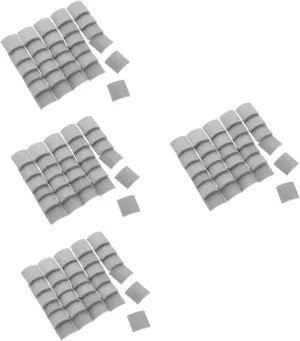 and Room Charm 240pcs Miniature Roof absorb sugarlike Tiles Model Doll House Accessory Decorative Building Tiles for Miniature Home for Dollhouse Landscapes 