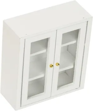 and Unique Kisangel 2pcs Dollhouse Hanging Cabinet Decor Mini House Decoration review apply tribute merchandise trash for DIY Projects 