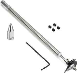 and Universal Joint for RC Boat$ L200mm Shaft$ L150mm Sleeve$ D36mm Propeller$ Fit for 5mm Motor Shaft Bettomshin Drive Shaft w clipper Propeller 