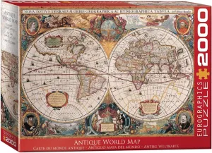 angiotensin blossom polar spectacular meal Map 2000pc Puzzle Antique World 